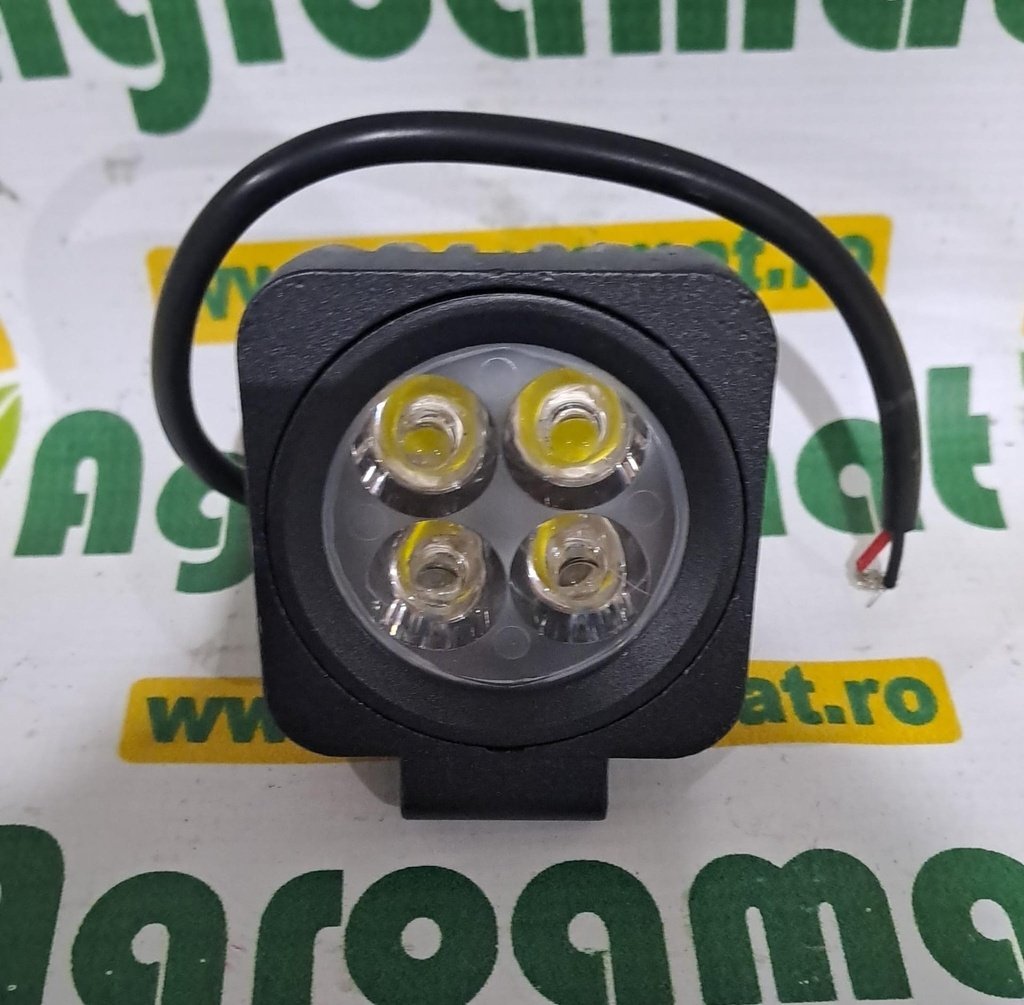 Proiector Patrat 4 Leduri 10-30V