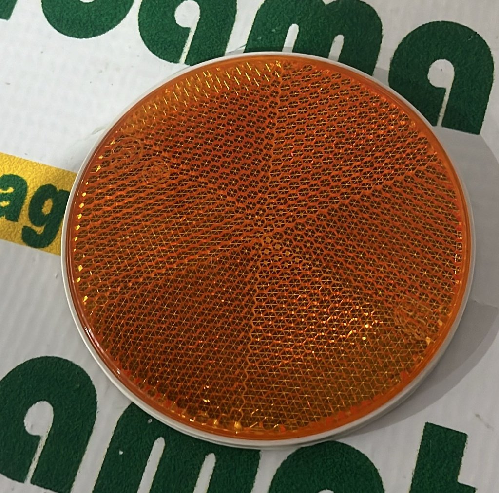 Reflectorizanta Galben Autoadeziv 8cm