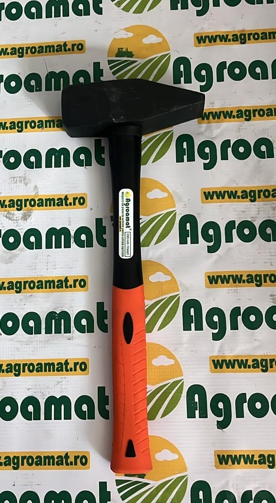 Ciocan din Otel 2-KG Coada 400mm din Fibra de Sticla