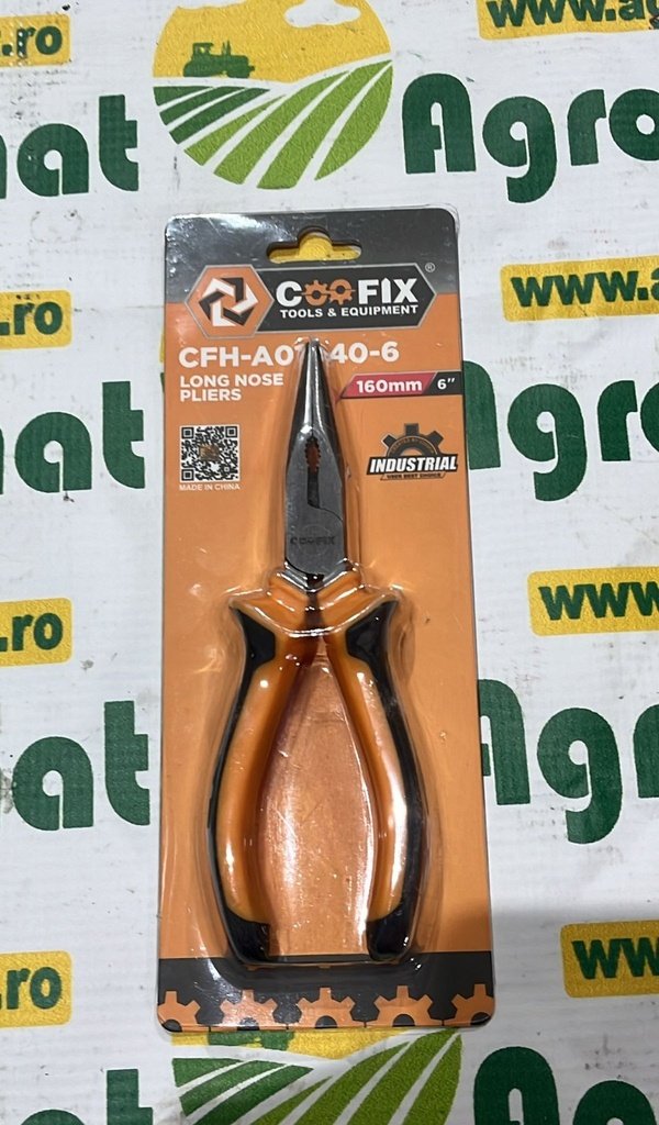 Cleste Patent cu Varf Ascutit 160mm Profesional