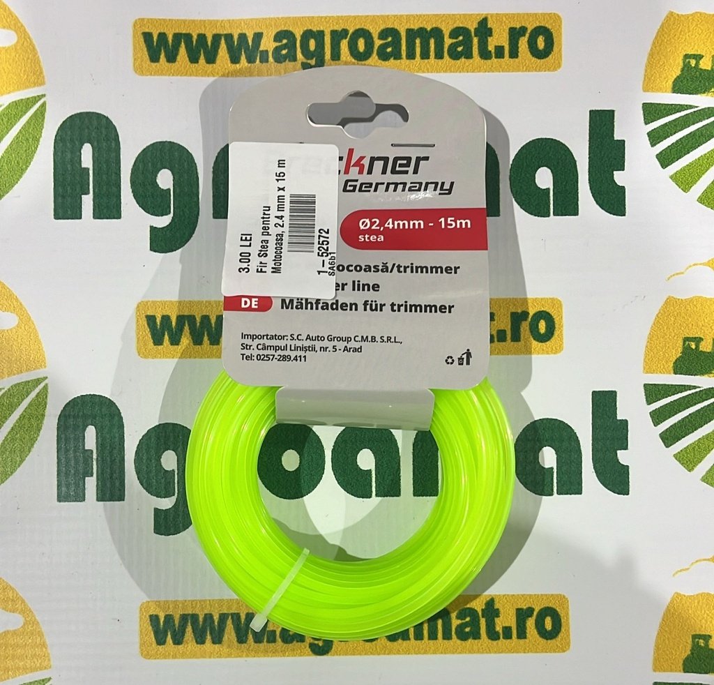 Fir Stea Pentru Motocoasa, 2.4 mm x 15 m