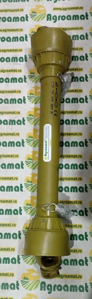 Cardan 1000 mm T5 Cruce 30,2x80 (Teava Triunghiulara) 1 3/8 Z=6 Tocatoare