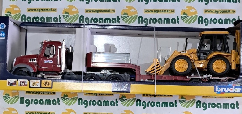 Camion Mack Granite cu Remorca