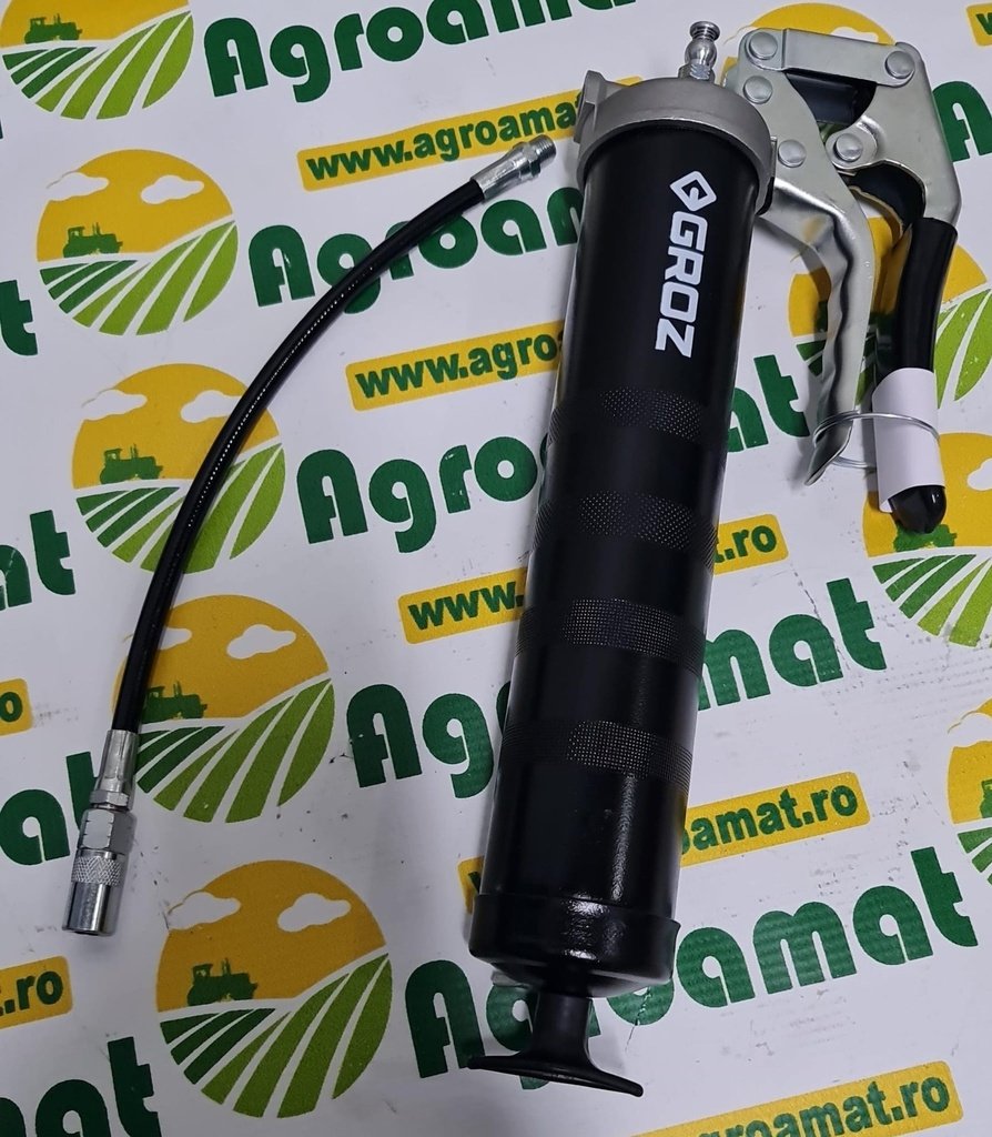 Pompa de ungere cu maner GROZ 400 ml