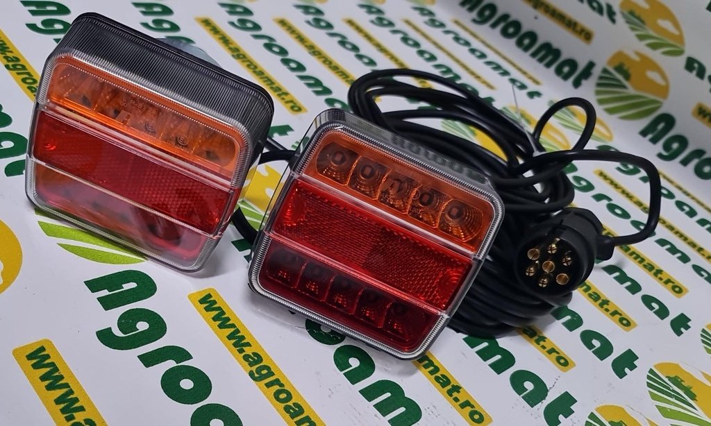 Set Lampi Magnetice Led 12-24V Cablu 7,5m