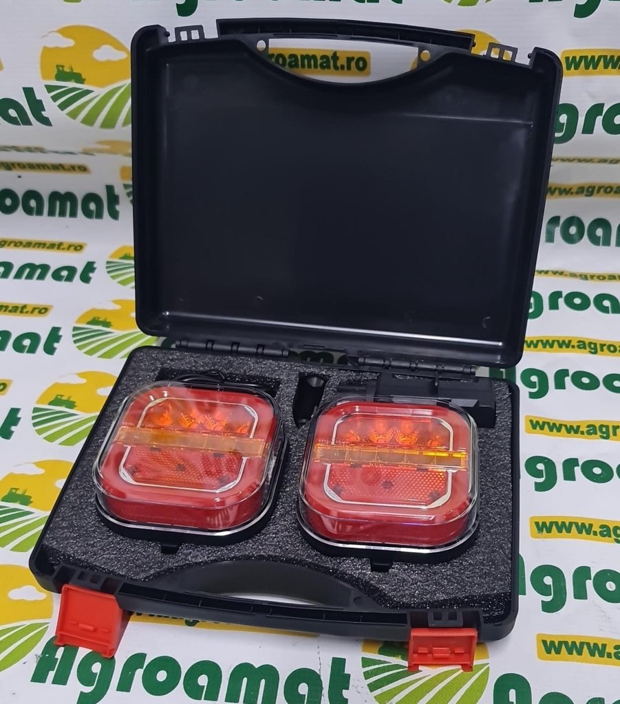 Set Lampi Led spate fara Cablu 12-24V