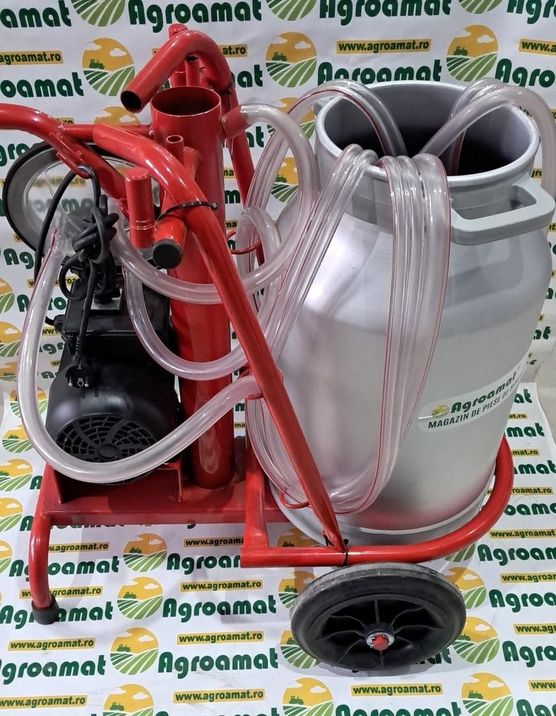 Aparat de Muls Vaci 2 posturi 40L Aluminiu