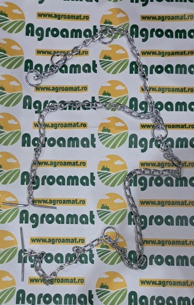 [AMAT1-58783] Lant Otel Zincat pentru animale  2.15m