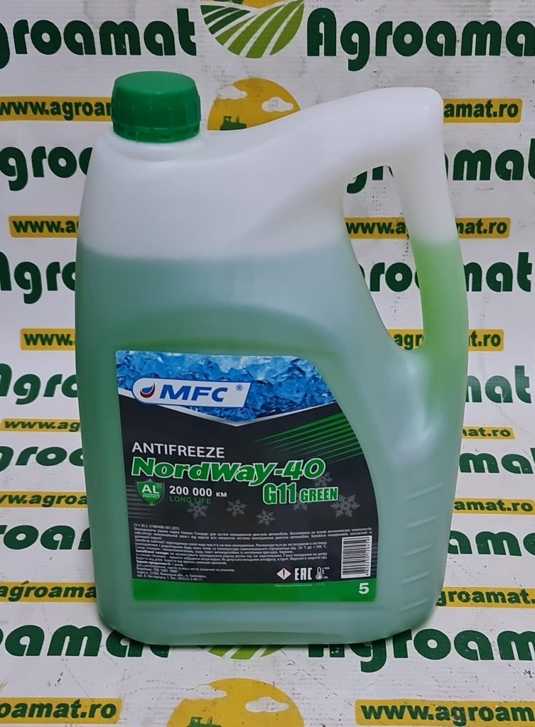 Antigel G11 Verde-40 Grade 5L