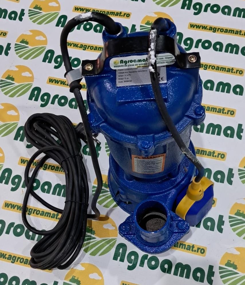 Pompa Apa Murdara cu Flotor 550W, 200L/min