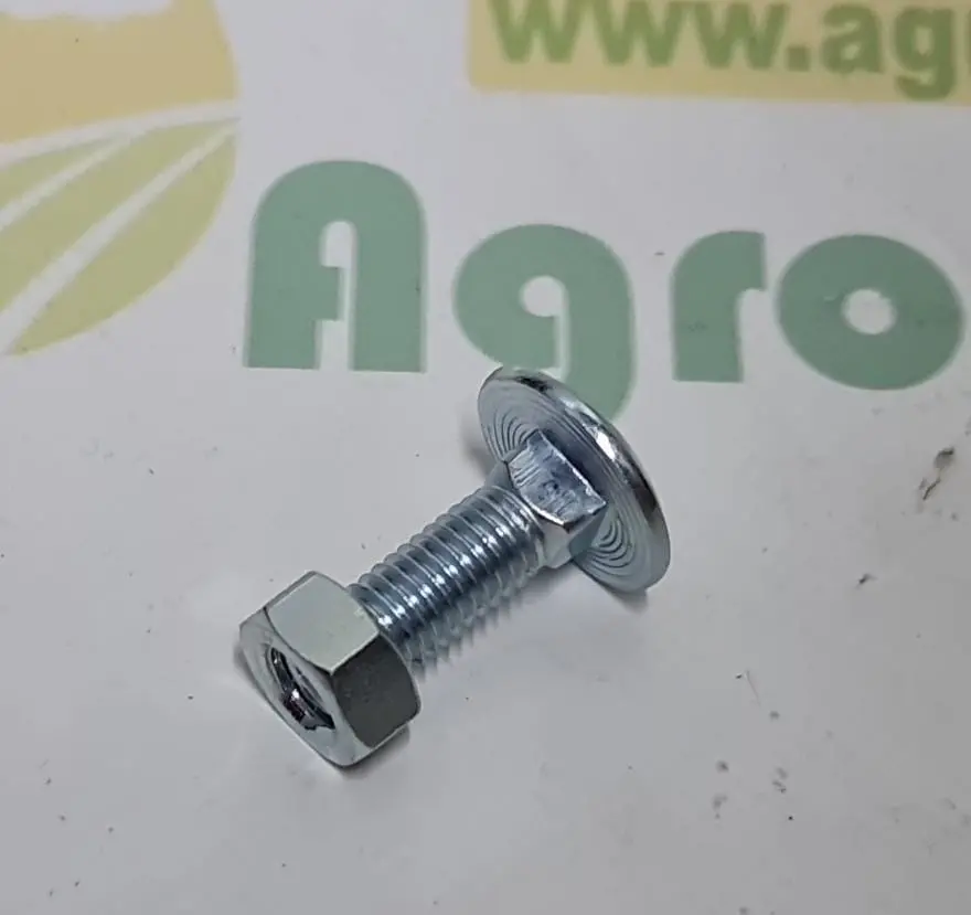 Surub Cap Bombat Gat Patrat M8x25mm