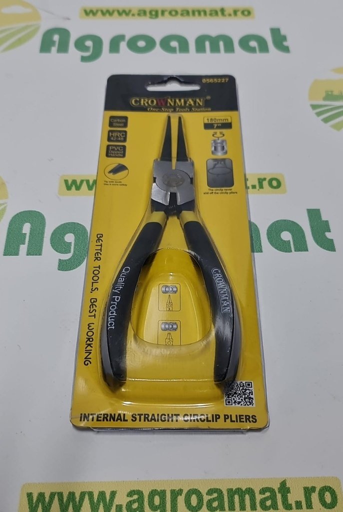 Cleste Sigurante de interior Varf Drept 180mm