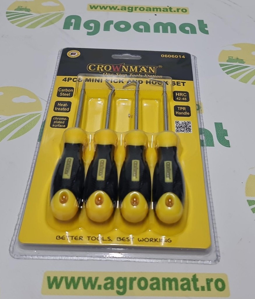Set Carlige Pentru Extras Garnituri 4 Bucati Iglita