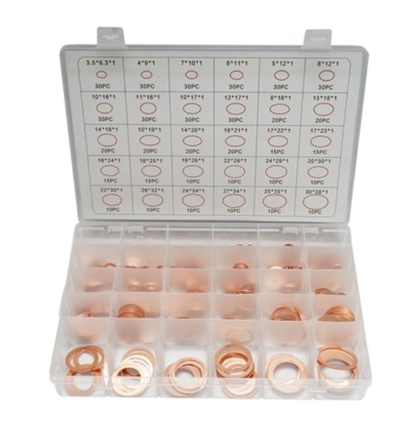 Trusa Saibe Cupru Ø 3.5-30mm 580 Piese