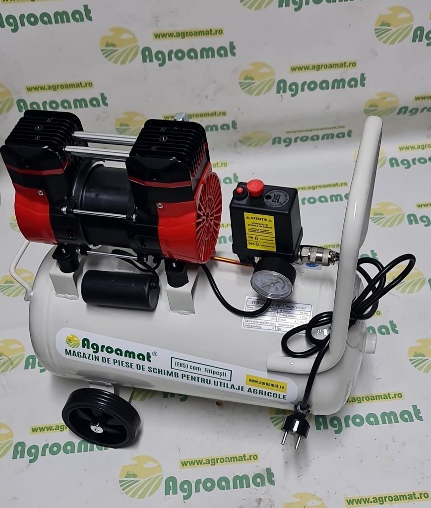 Compresor Aer 24L Motor 2 Cilindri 1KW/1.3CP