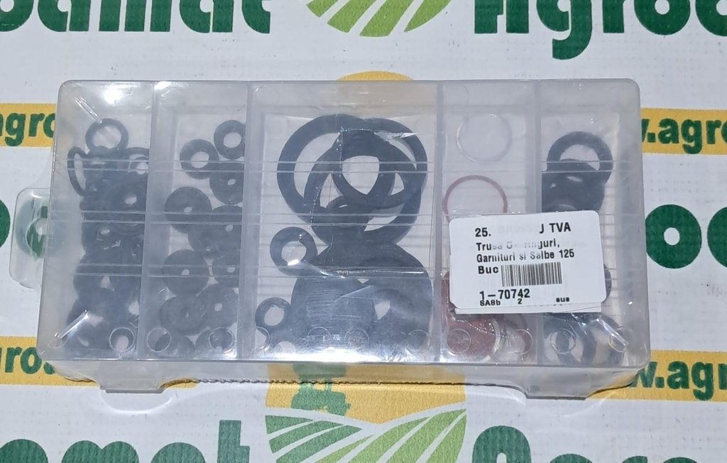 Trusa O-ringuri, Garnituri si Saibe 125 Buc
