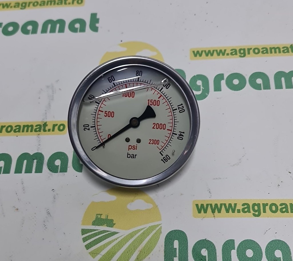 Manometru Fi 100 G1/2″  0-160 Bar
