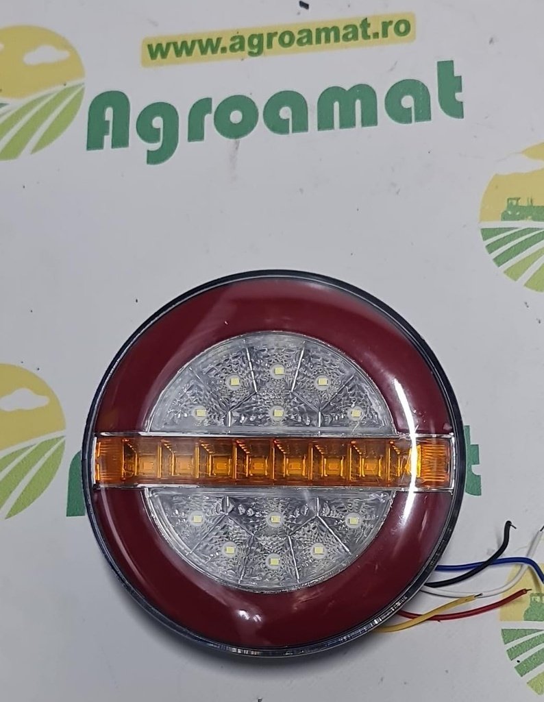 Lampa Stop Spate Rotunda Led 12V/24V 