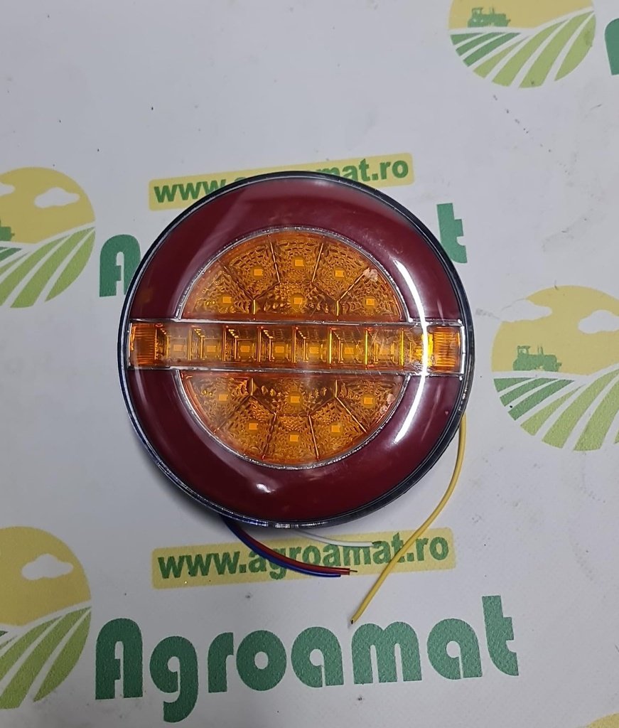 Lampa Stop Spate Rotunda LED 12V/24V