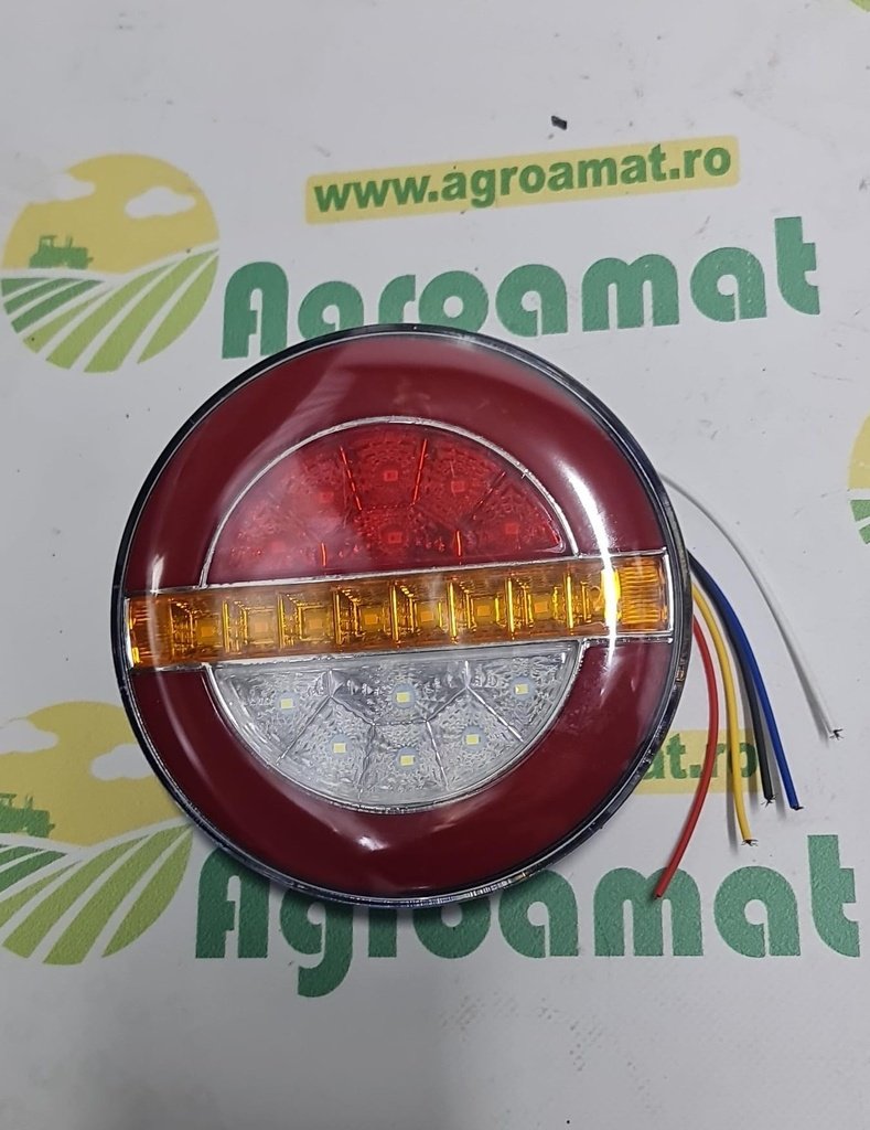 Lampa Stop Spate Rotunda LED 12V/24V