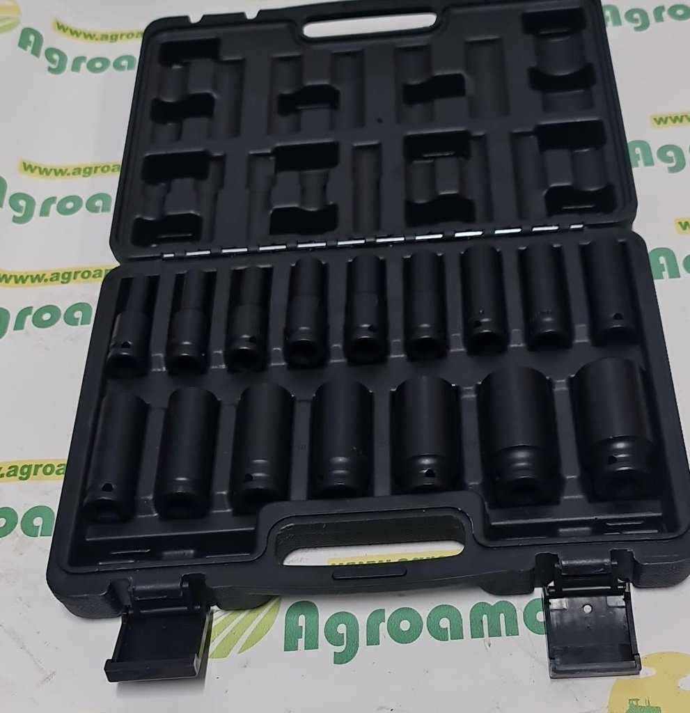 Trusa Chei Tubulare Impact Lungi 8-32mm 16 Buc.