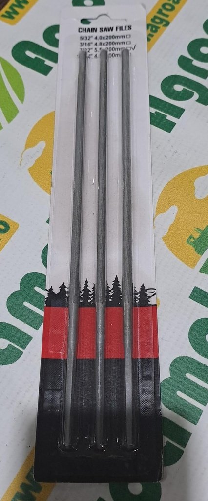 Set 3 pile Ascutit Lant Drujba 5.5x200mm