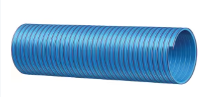  Furtun din PVC Albastru/Rosu 6" 20M