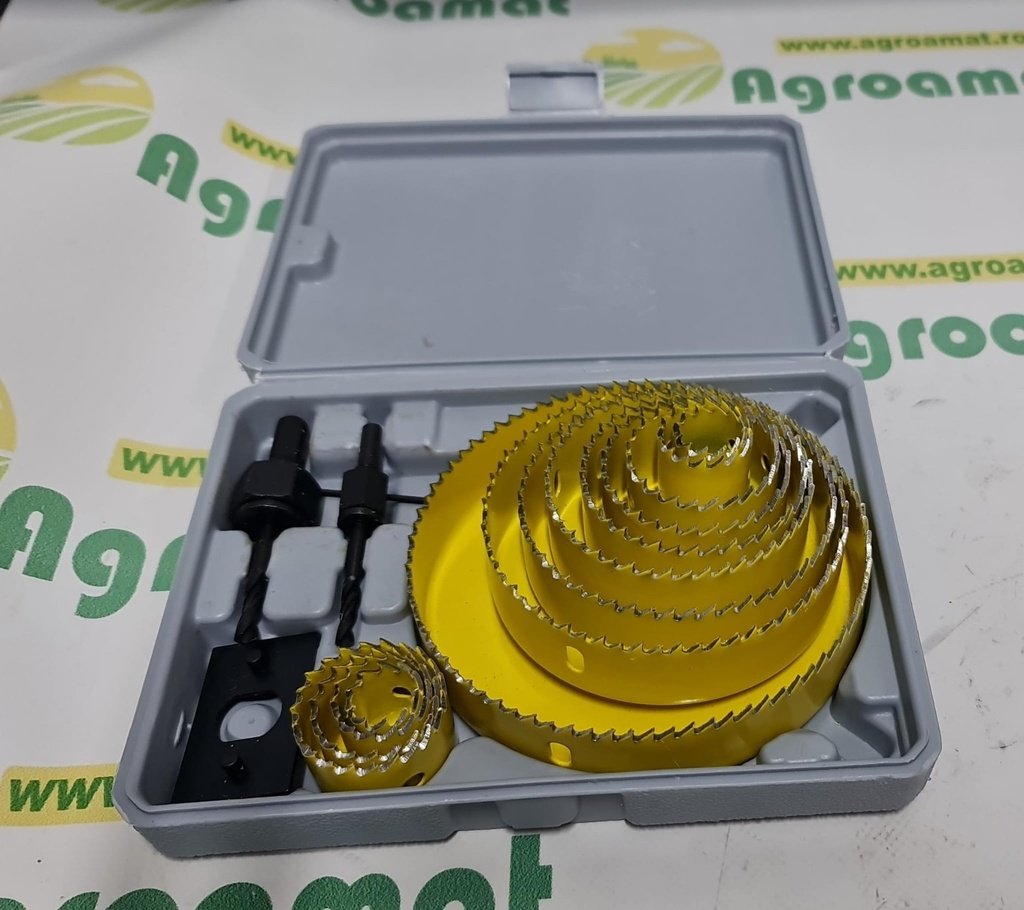 Set 13 Carote Circulare 19-127mm 