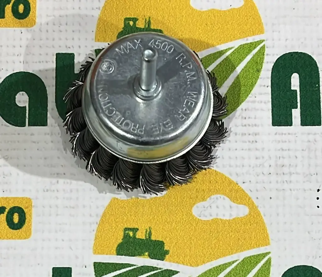 Perie Sarma Cupa cu Fir Rasucit 75mm