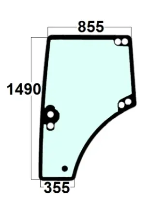 Geam Usa Stg. B85604