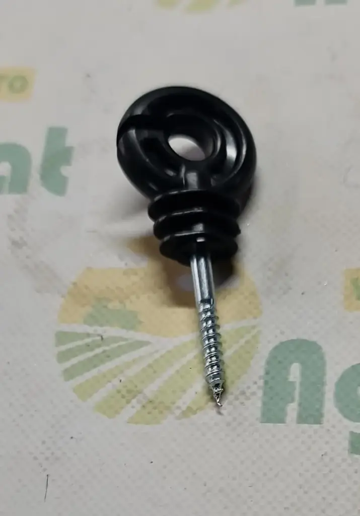 Izolator Inelar Negru Gard Electric bk87690
