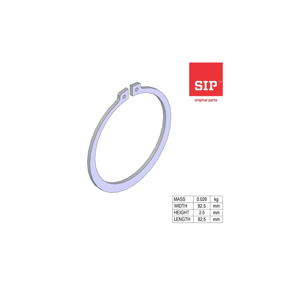 Circlip z 75x2.5 /DIN 471 000238200