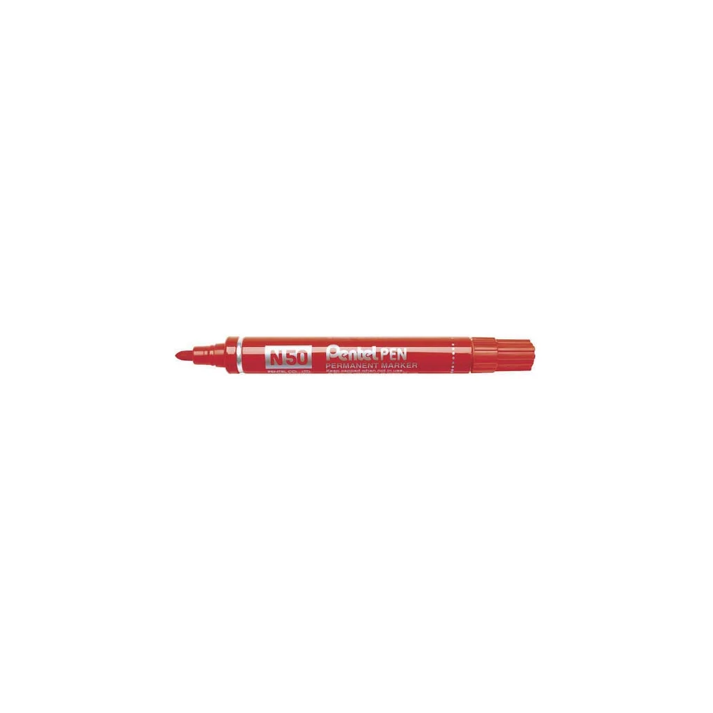 Marker N50 roșu Pentel 000222NI