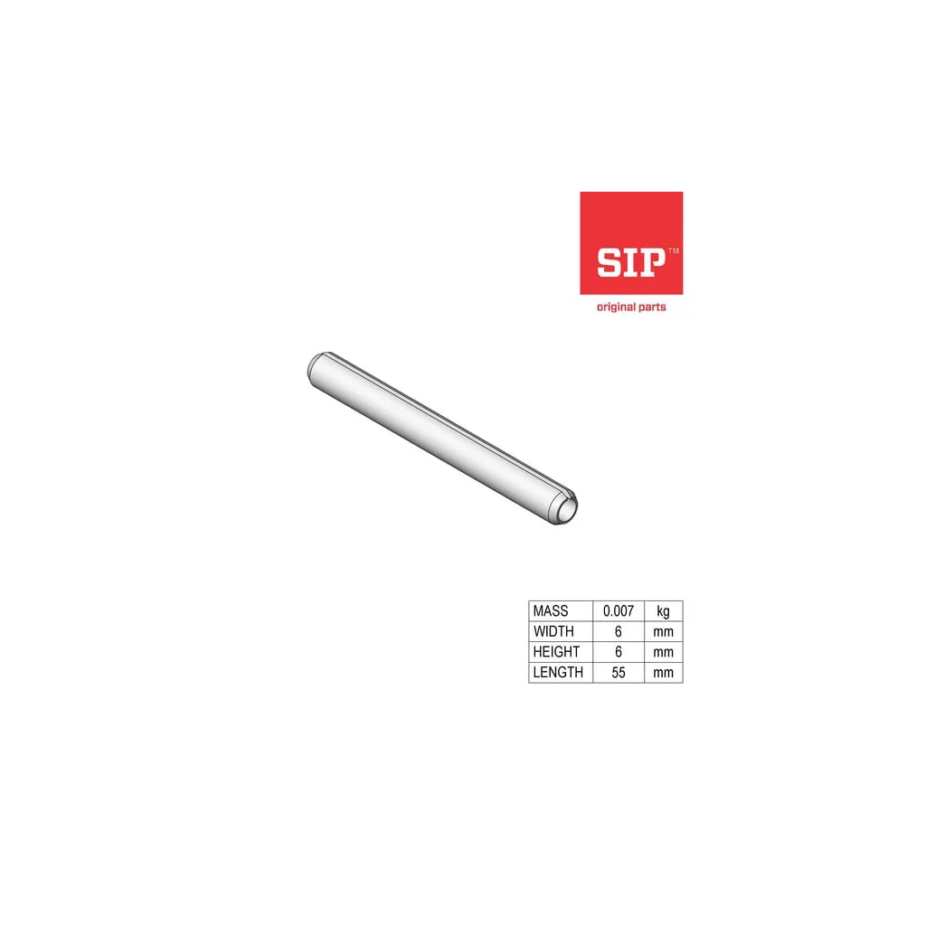 Tension pin 6x55 DACROMET /ISO 8752 000233802