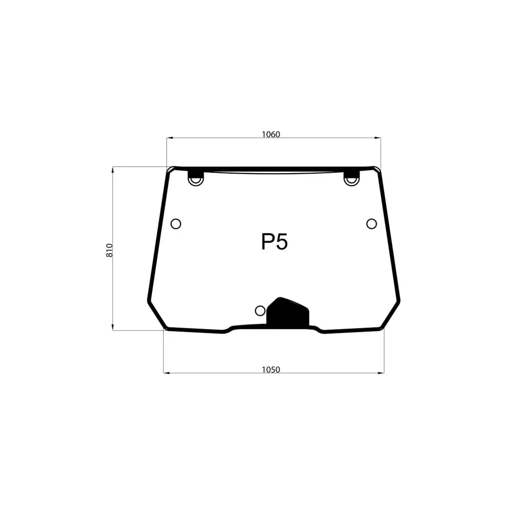Parbriz detașabil 001439670N
