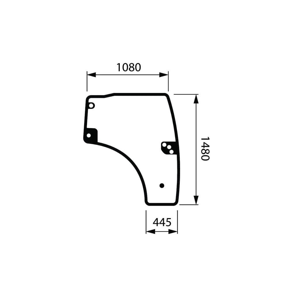 [AMAT2-22665] Sticlă ușă, completă 001619520