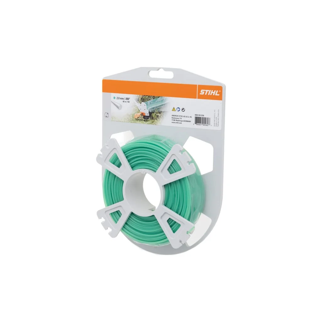 Fir de tuns iarba rotund Ø 2,0 mm x 60,0 m verde 00009302336