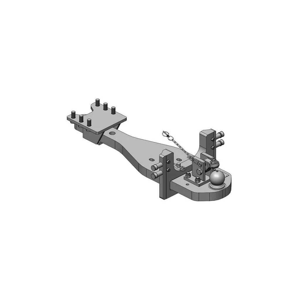 Bară de tracțiune Heavy Duty K80® John Deere 6230R, 6250R SET 009603880SETA17