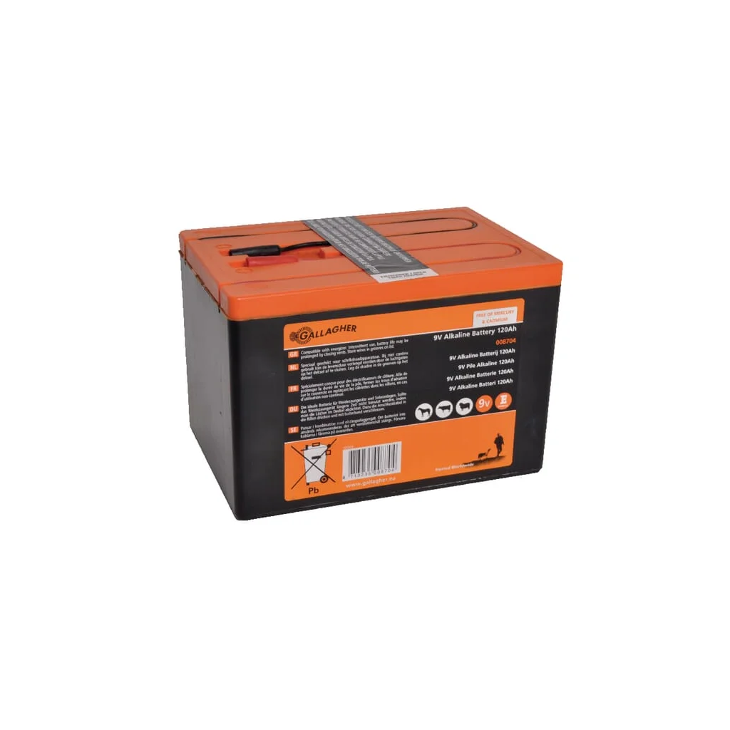 Baterie 9V 120Ah Gallagher 008704GAL