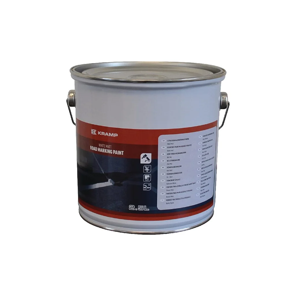Vopsea pentru marcaje rutiere, alb, 2.5L 018294093258BKR