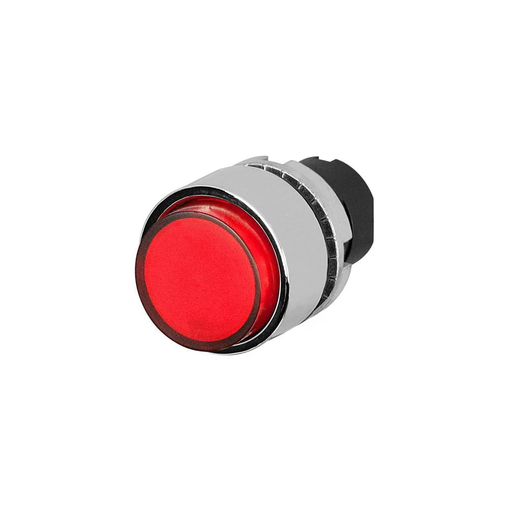 Buton roșu iluminat 020PTASLRW