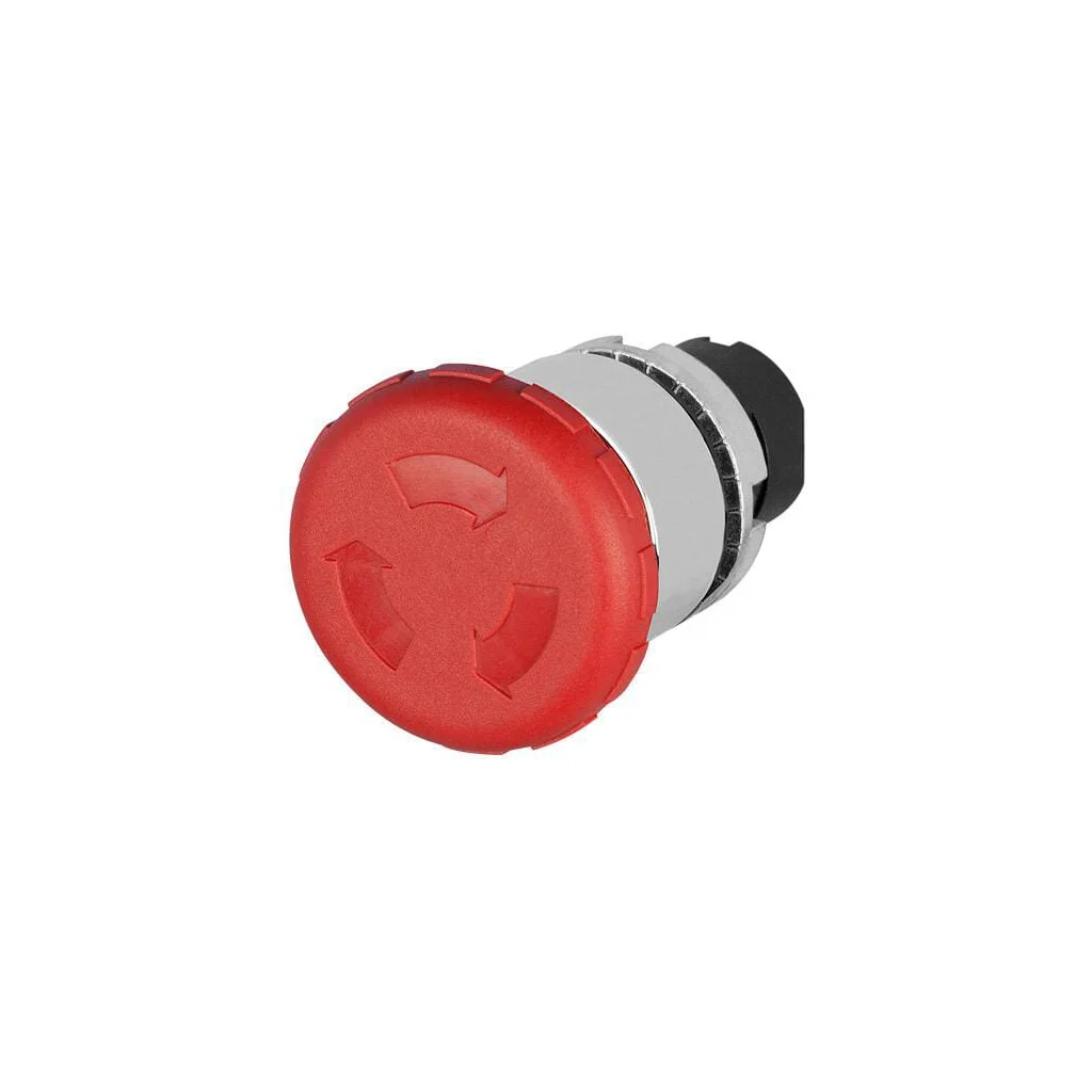Buton de urgenţă, 40mm, roşu 020PTAARW