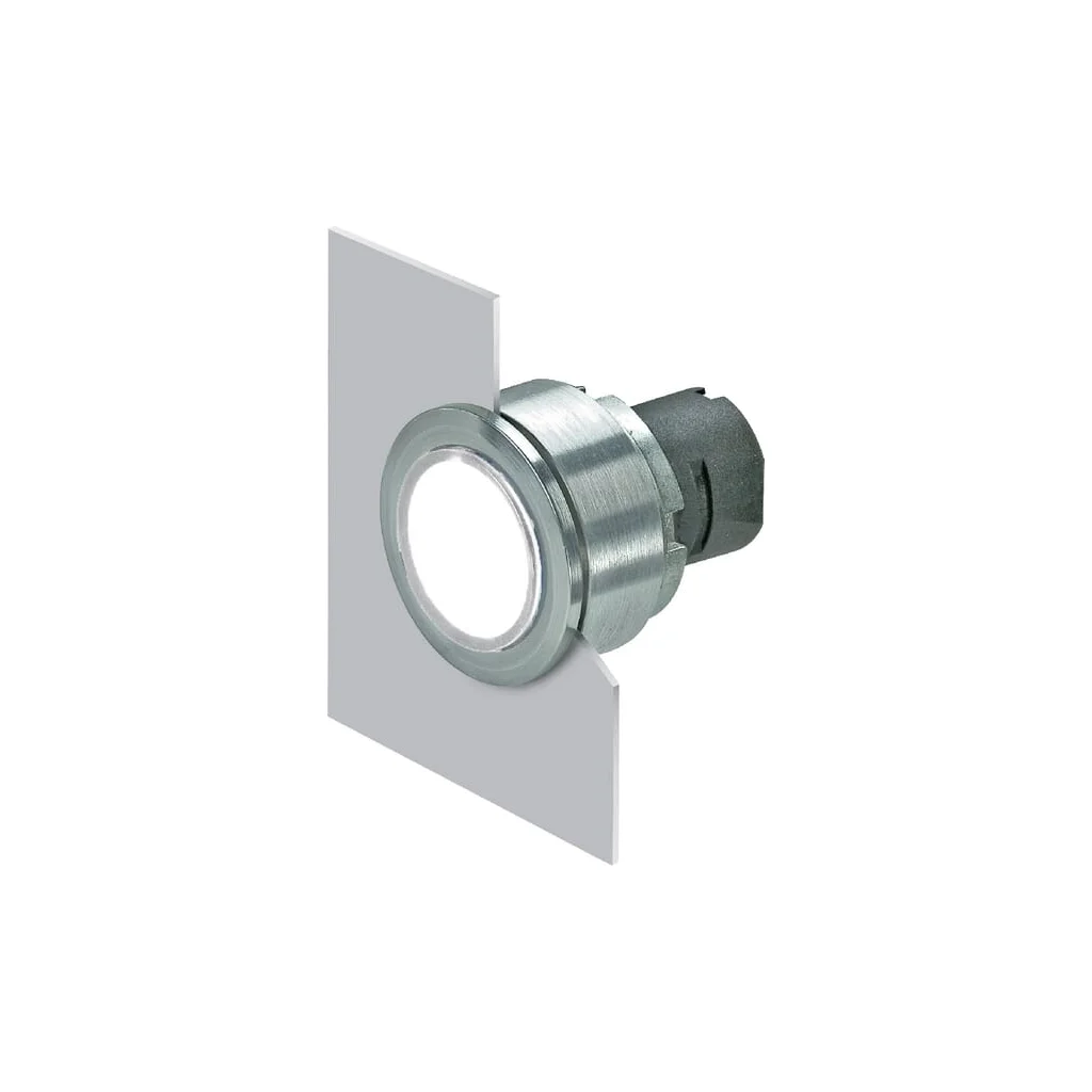 Buton de ap sat iluminat alb 030PFLIB