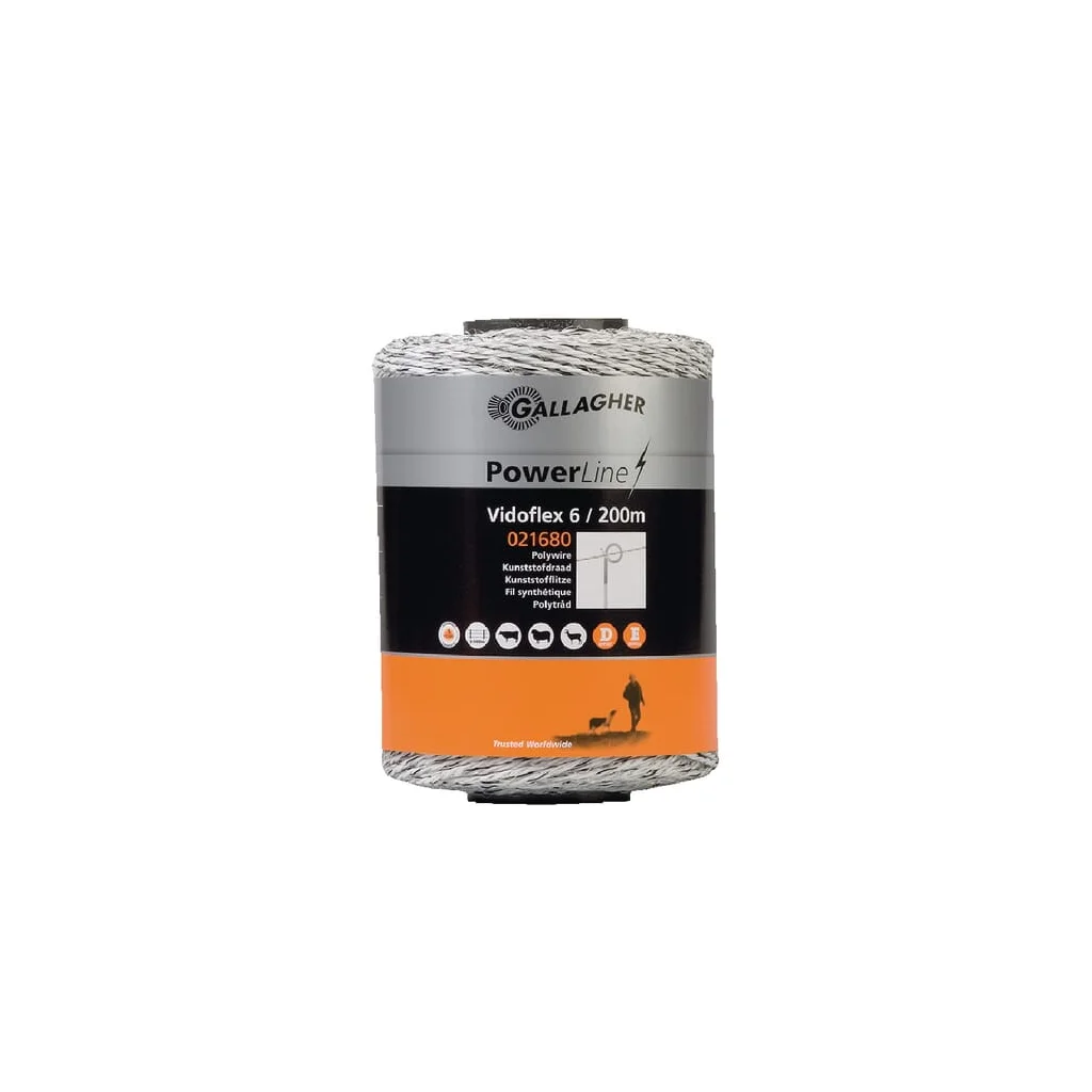 Cablu pentru gard 200m Vidoflex 6 021680GAL