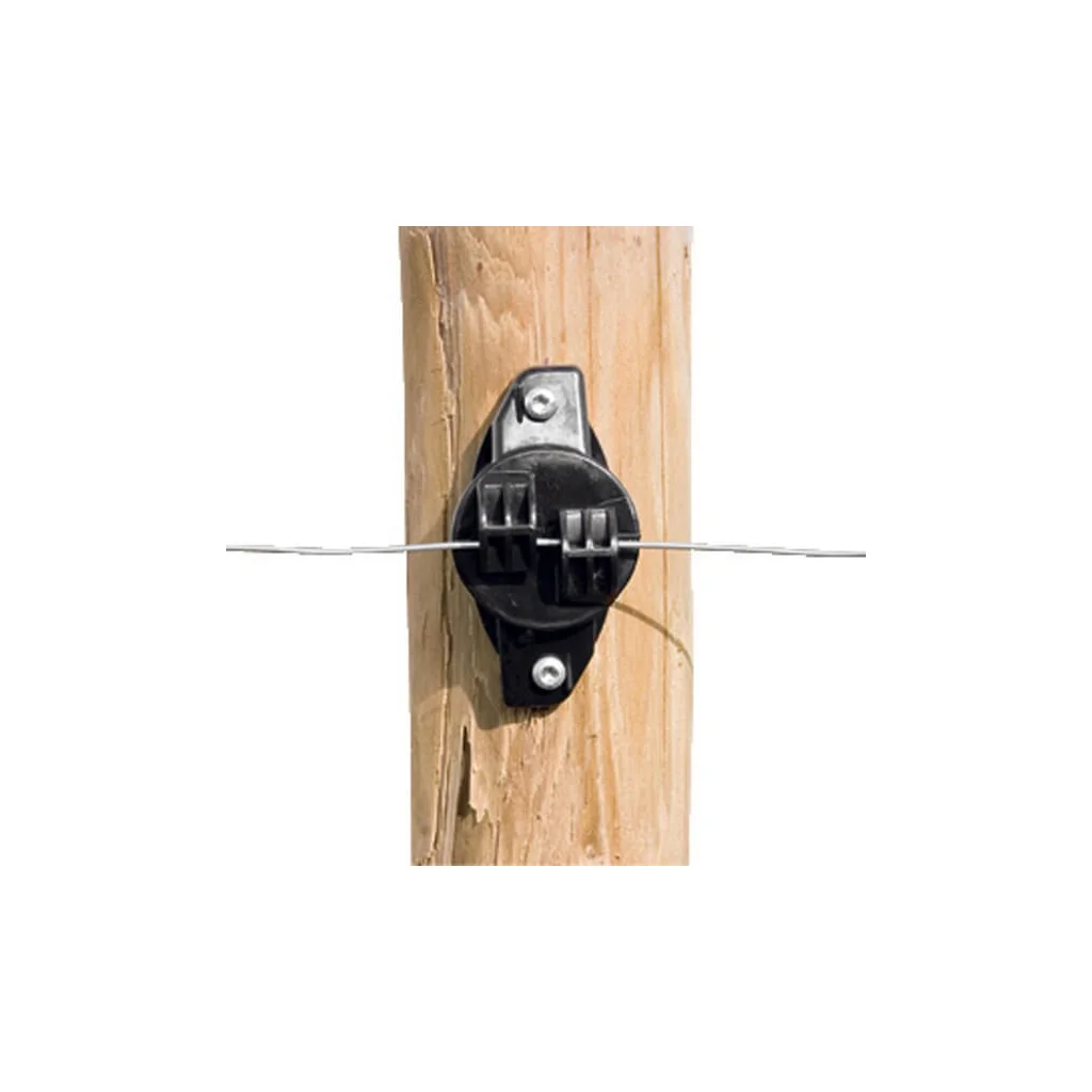 Izolator W, pentru sârmă, negru (175) 028498GAL