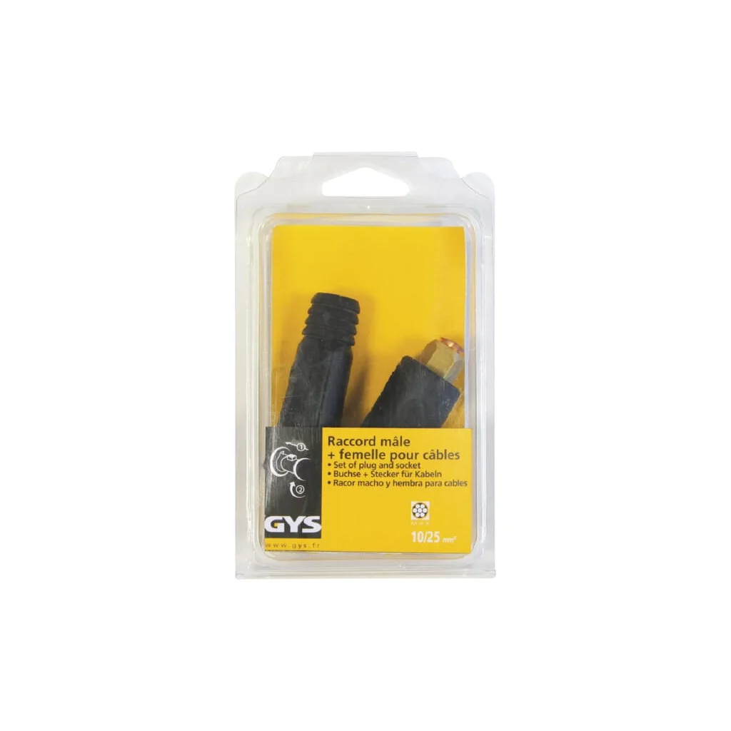 Set de conectoare de cablu de sudură 10/25 045507GYS
