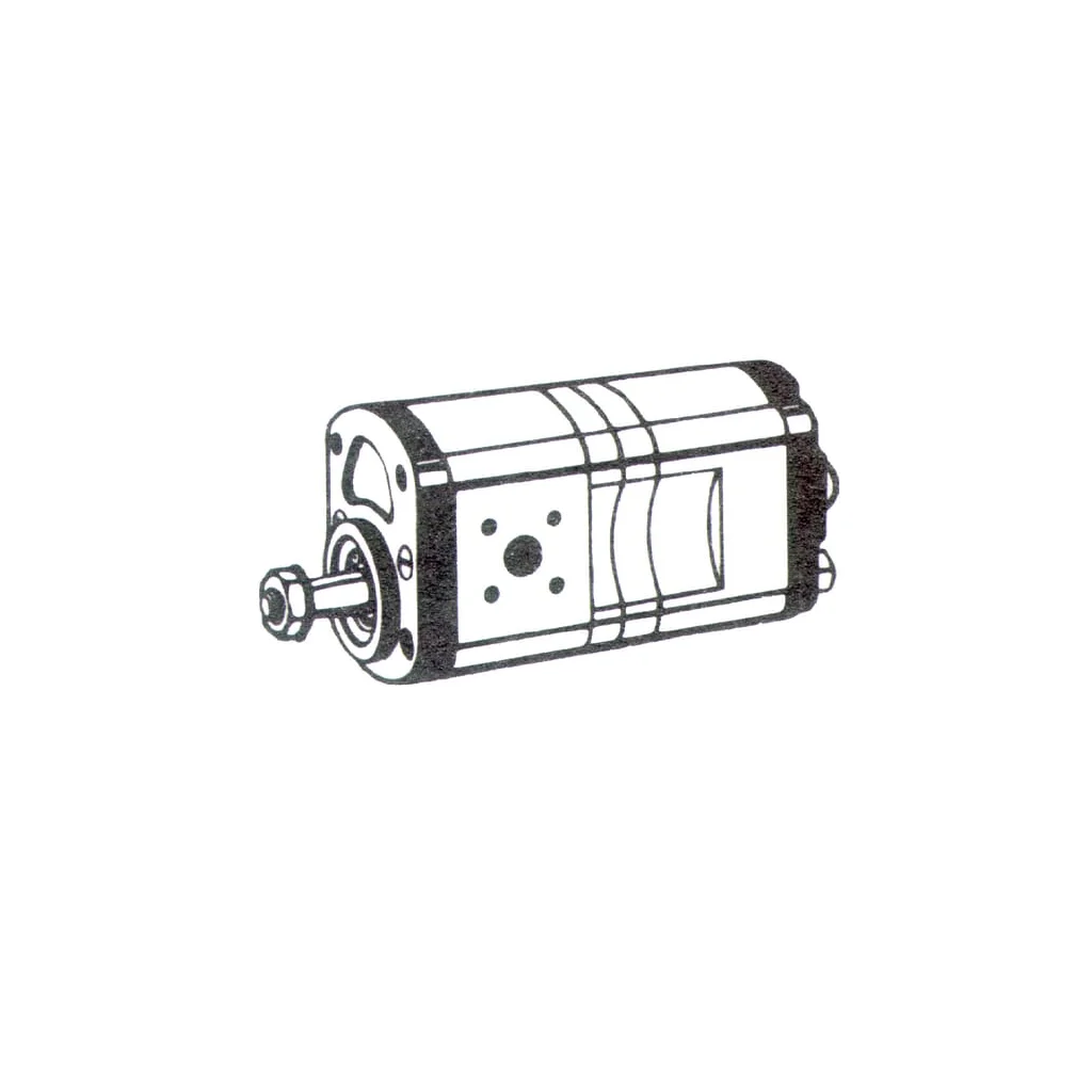 Pompă hidraulică 11+8 cc Bosch Rexroth 0510565365