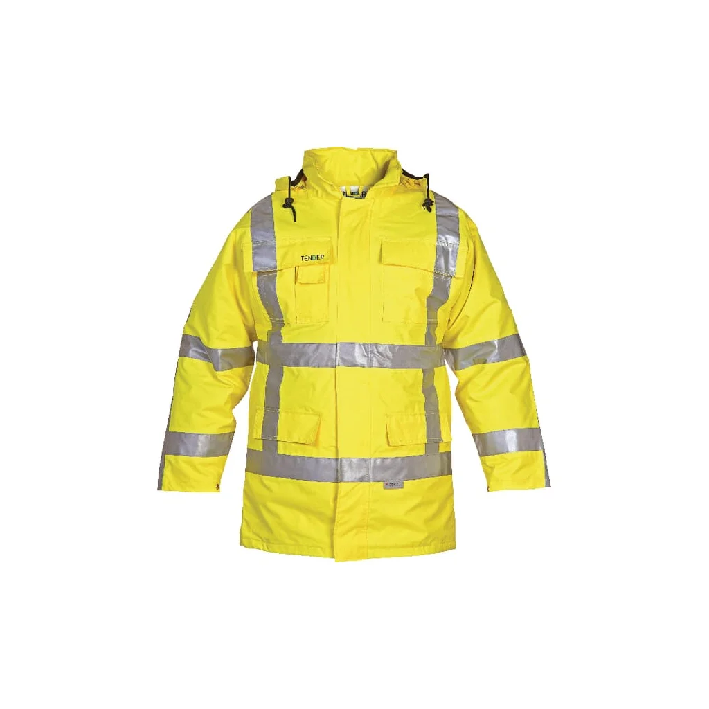 Jachetă Parka reflectorizantă Hi-vis galbenă 2XL EU:58-60 Tenderline Apollo Hydrowear 0510152XL