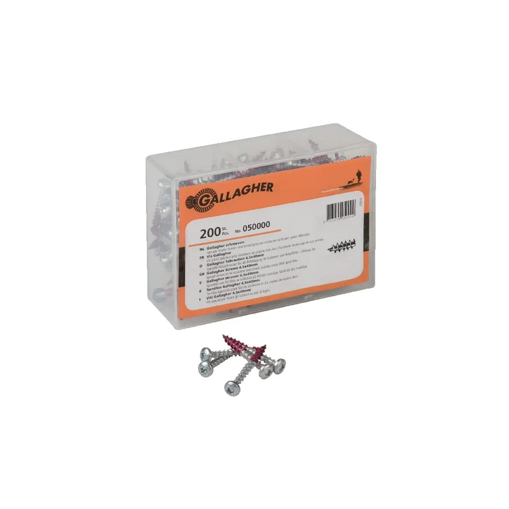 Șurub cap bombat torx TX25 4,5x40mm Gallagher 050000GAL