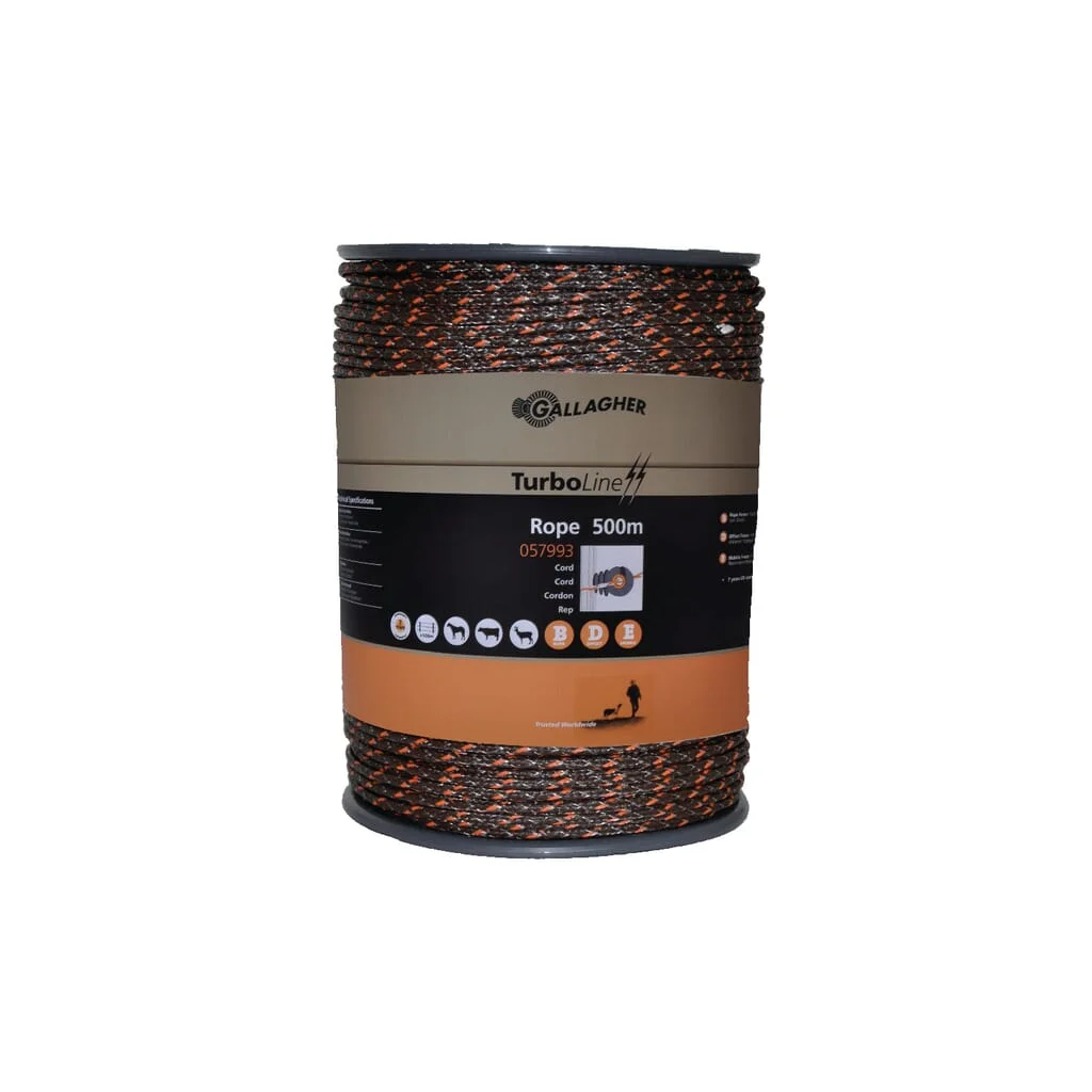 Cablu pentru gard 500m TurboLine Terra 057993GAL